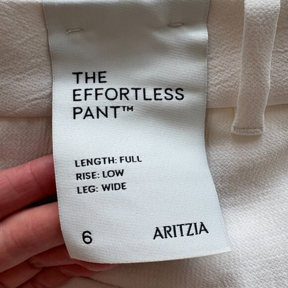 BNWT ARITZIA LO RISE EFFORTLESS PANT FULL LENGTH - Picture 6 of 7